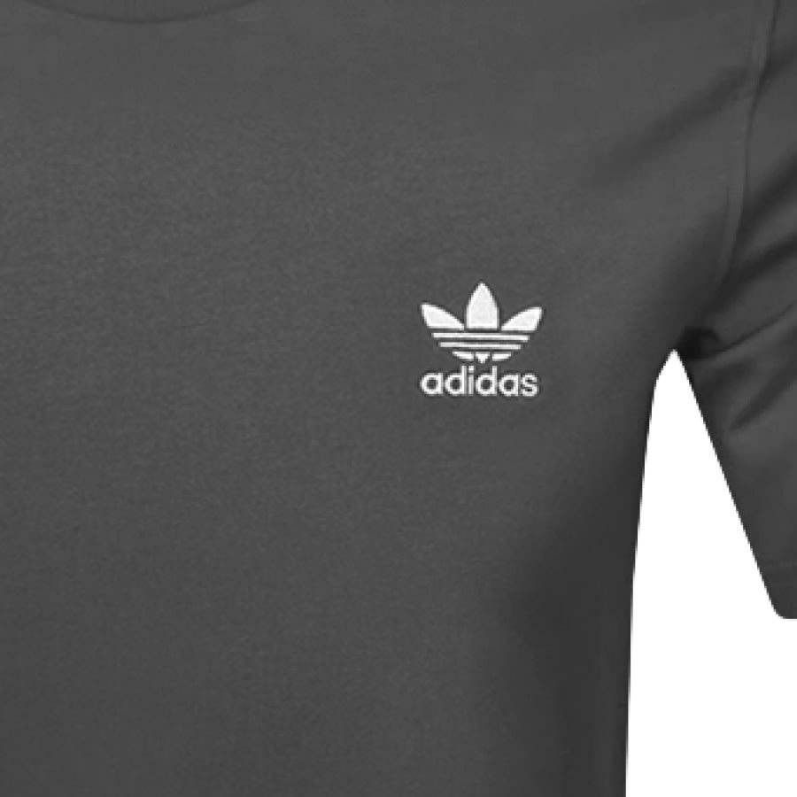 Alternative Image for Productadidas Originals Essential T Shirt Grey3